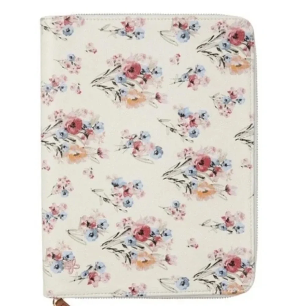 Matilda Jane On The Go Vegan Floral Zip Tablet Tech Organizer Travel Case